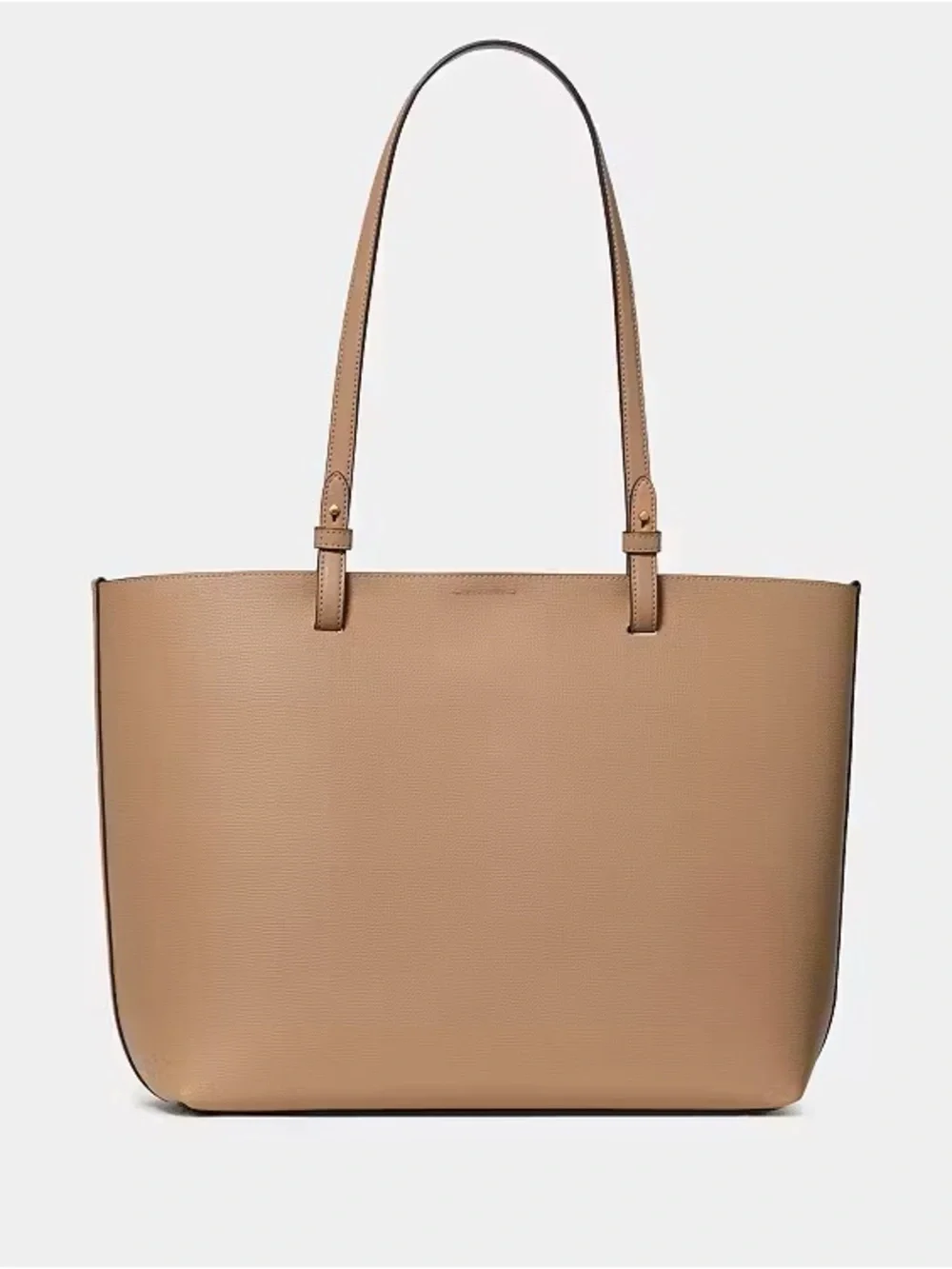 ♠️Kate SpadeTessa Large Leather Tote Bag with Coin Purse Charm, Light Fawn NWT